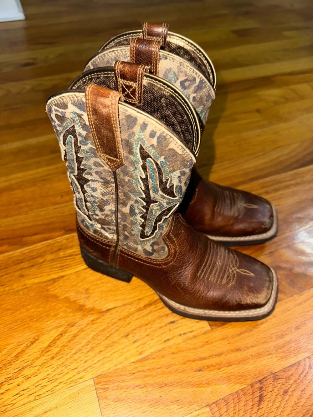 Ariat Girls Koel VentTEK Leopard Boot